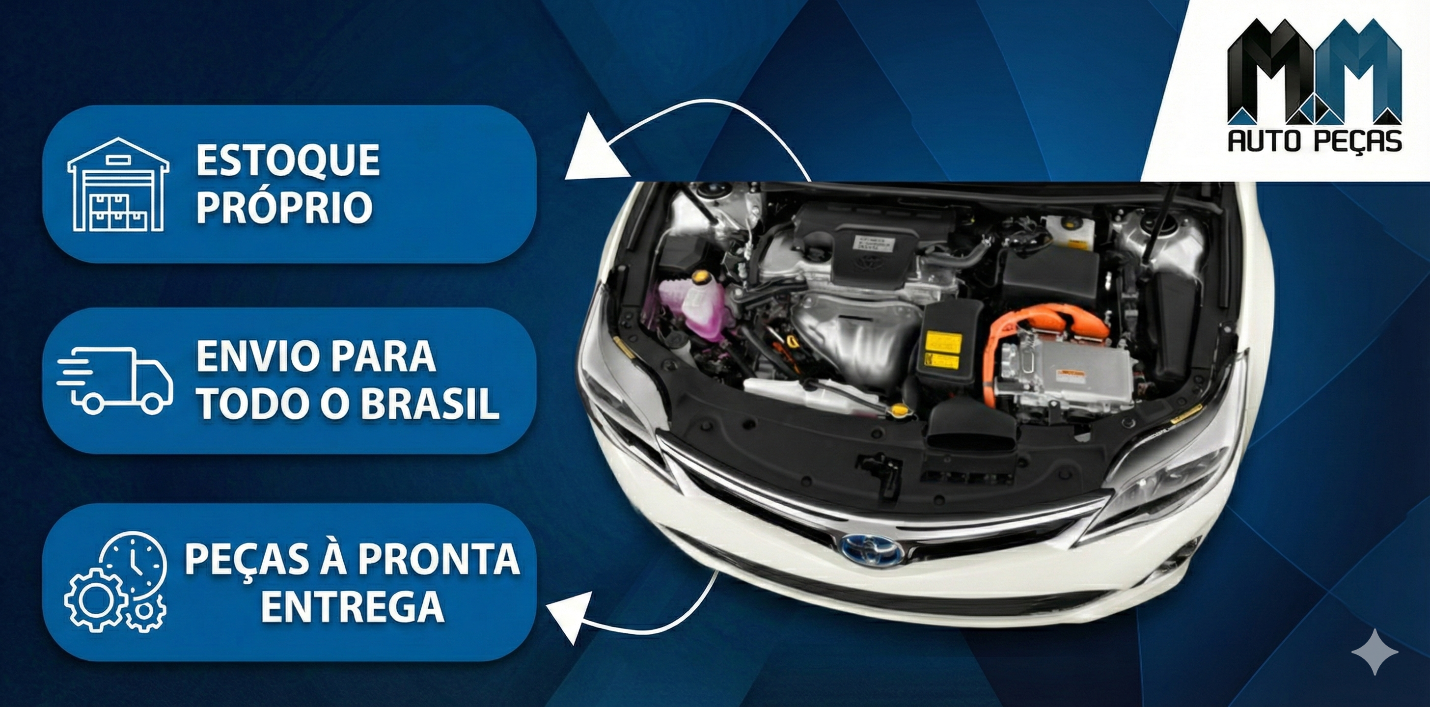 MM Comércio de Auto Peças atende todo o Brasil